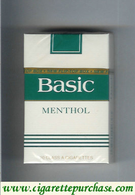 Basic Menthol cigarettes Filter